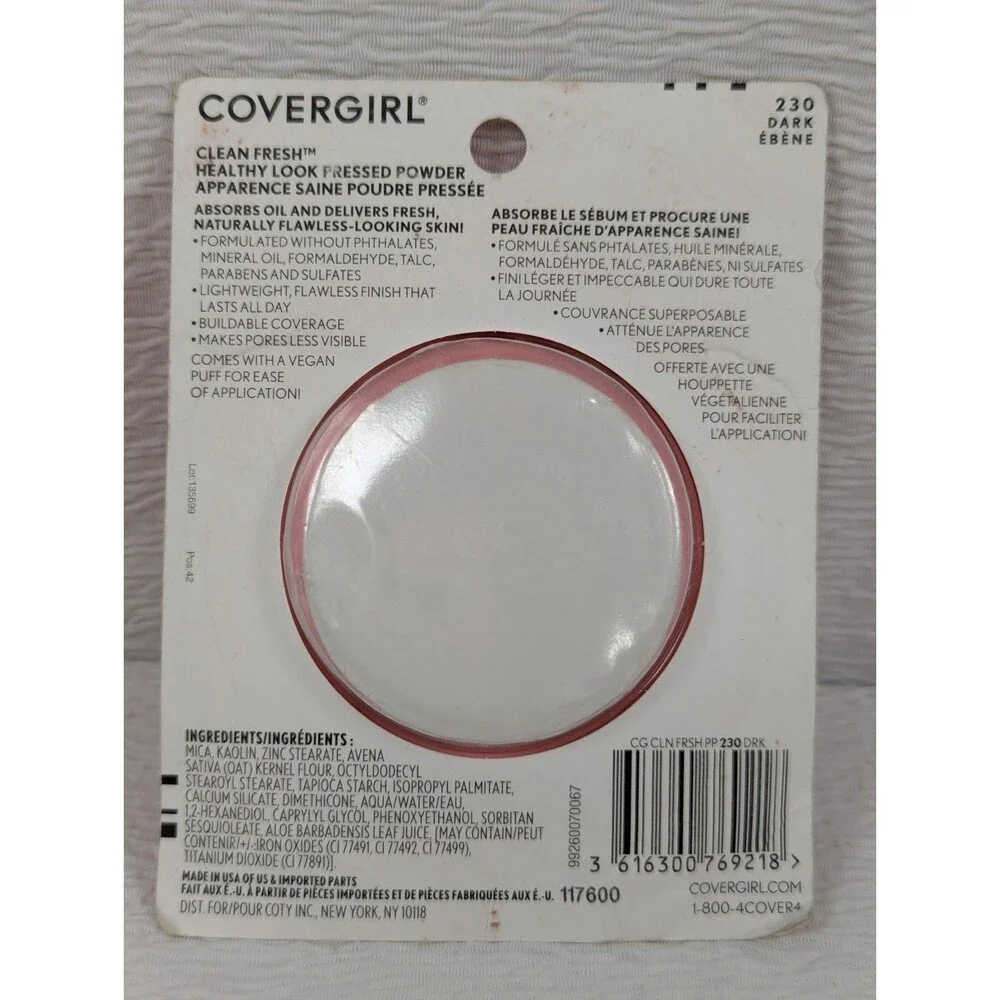 COVERGIRL - Clean Fresh - Pressed Powder - 230-Dark - 0.35 oz